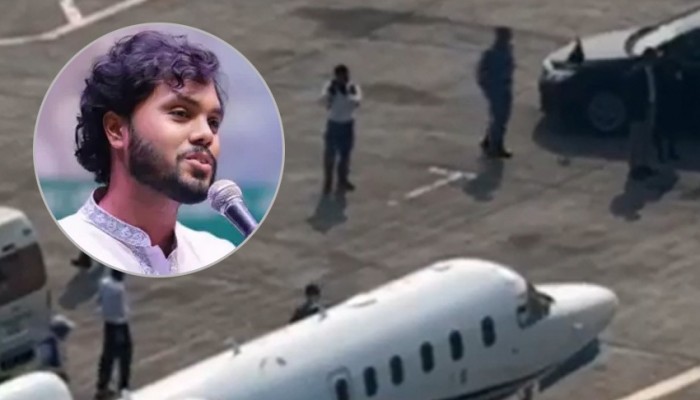 এয়ার অ্যাম্বুলেন্স হাদিকে নিয়ে সিঙ্গাপুরের উদ্দেশে ঢাকা ছাড়ল